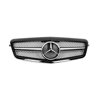 AMG Black priekšējais režģis (2009-2012) Mercedes E-сlass W212 2009–2016 foto 1