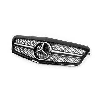 AMG Black priekšējais režģis (2009-2012) Mercedes E-сlass W212 2009–2016 foto 2