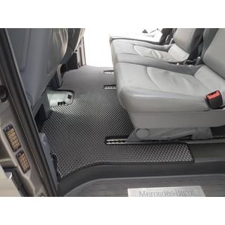 EVA V2 auto paklājiņi (tikai saņemšana uz vietas, pilns salona komplekts, melni) foto 4
