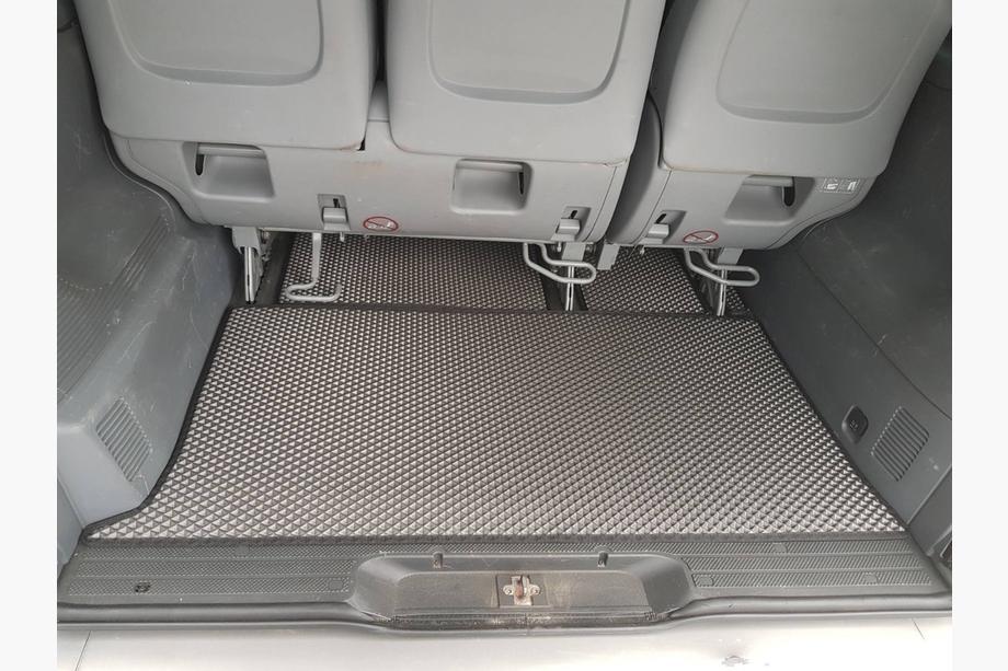 Mercedes Viano 2004–2014 EVA V2 auto paklājiņi (tikai saņemšana uz vietas, pilns salona komplekts, melni) Foto 14