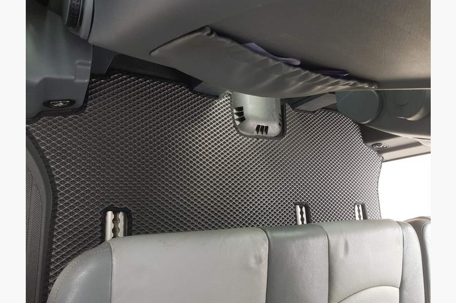 Mercedes Vito W639 2004–2014 EVA V2 paklāji (Tikai saņemšana uz vietas, pilns salons, melni) Foto 10