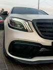 Mercedes S-class W222 2013–2022 Restailinga priekšējie lukturi bez vadības blokiem (OEM) foto 9