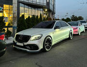 Mercedes S-class W222 2013–2022 Restailinga priekšējie lukturi bez vadības blokiem (OEM) foto 4