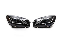 Mercedes S-class W222 2013–2022 Restailinga priekšējie lukturi bez vadības blokiem (OEM) foto 5