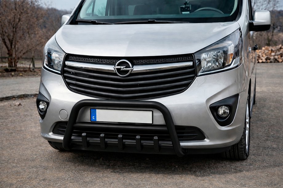 Fiat Talento 2016– Bullbar WT003 Black (nerūsējošais tērauds) Image