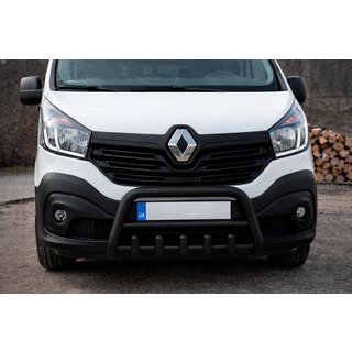 Bullbar WT003 Black (nerūsējošais tērauds) foto 2