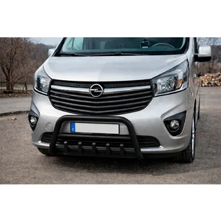 Bullbar WT003 Black (nerūsējošais tērauds) Nissan NV300/Primastar 2016– foto 1