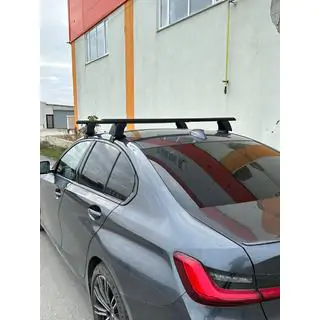 Jumta šķērsstieņi gludam jumtam Erkul V4 (hroms, pāris) foto 4