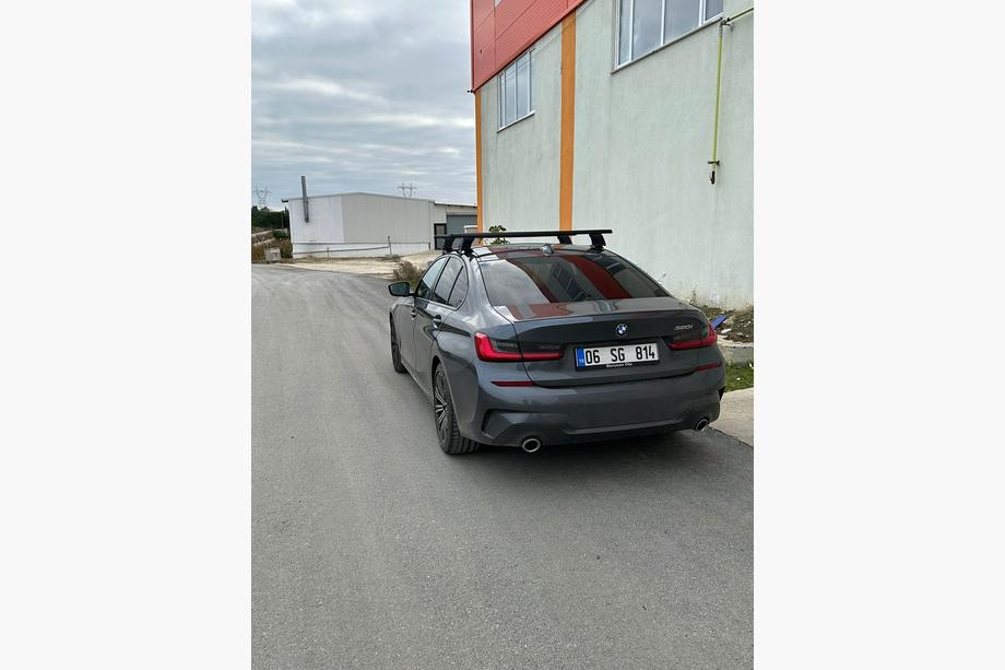 Jumta šķērsstieņi gludam jumtam Erkul V4 (hroms, pāris) Foto 11