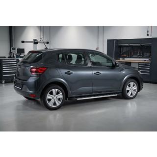 Sānu sliekšņi Duru (2 gab., alumīnijs) Dacia Sandero 2021– foto 1