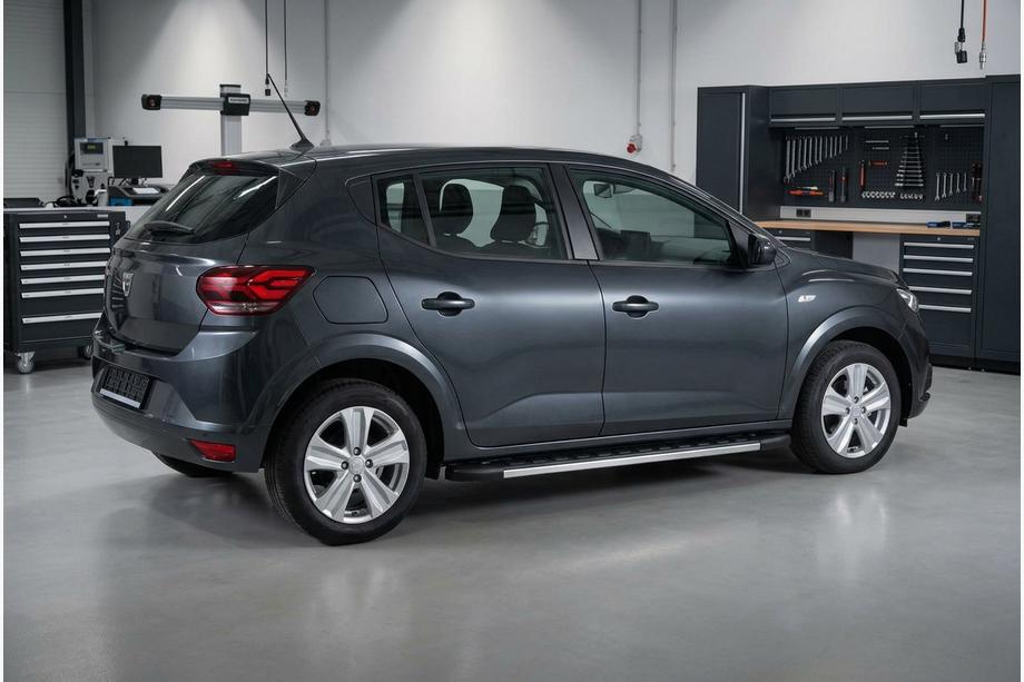 Dacia Sandero 2021– Sānu sliekšņi Duru (2 gab., alumīnijs) Image