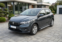 Dacia Sandero 2021– Sānu pakāpieni Vision New Black (2 gab., alumīnijs) foto 1