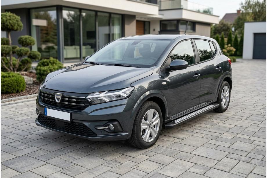 Dacia Sandero 2021– Sānu pakāpieni Vision New Black (2 gab., alumīnijs) Image