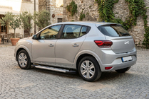 Dacia Sandero 2021– Sānu pakāpieni Vision New Grey (2 gab., alumīnijs) foto 1