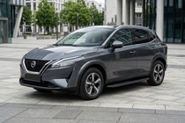 Nissan Qashqai 2021– Sānu pakāpieni Bosphorus Black (2 gab., alumīnijs) foto 1