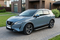 Nissan Qashqai 2021– Sānu pakāpieni BlackLine (2 gab., alumīnijs) foto 1