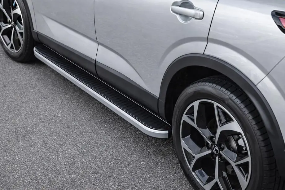 Nissan Qashqai 2021– Sānu sliekšņi Tayga Grey (2 gab., alumīnijs) Image