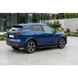 Sānu kāpšļi Tayga Black (2 gab., alumīnijs) foto 1