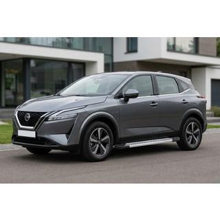 Sānu pakāpieni Vision New Grey (2 gab., alumīnijs) Nissan Qashqai 2021– foto 1