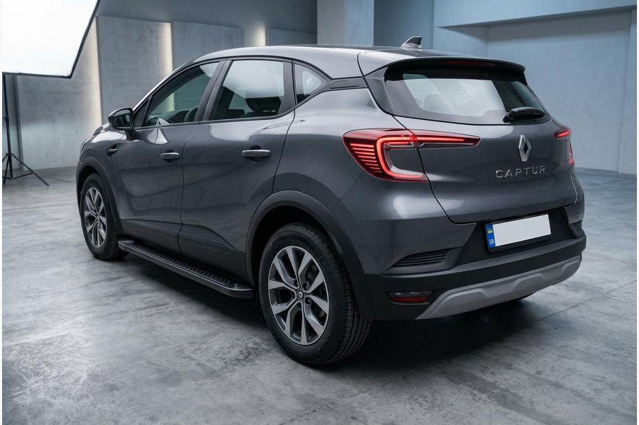 Renault Captur 2019– Sānu sliekšņi Allmond Black (2 gab., alumīnijs) Image