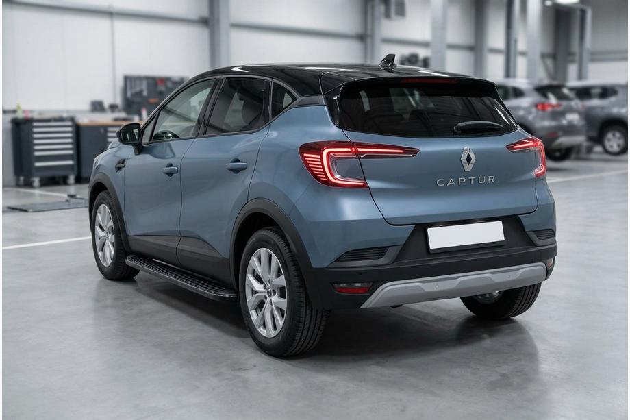 Renault Captur 2019– Sānu kāpšļi Tayga Black (2 gab., alumīnijs) Image