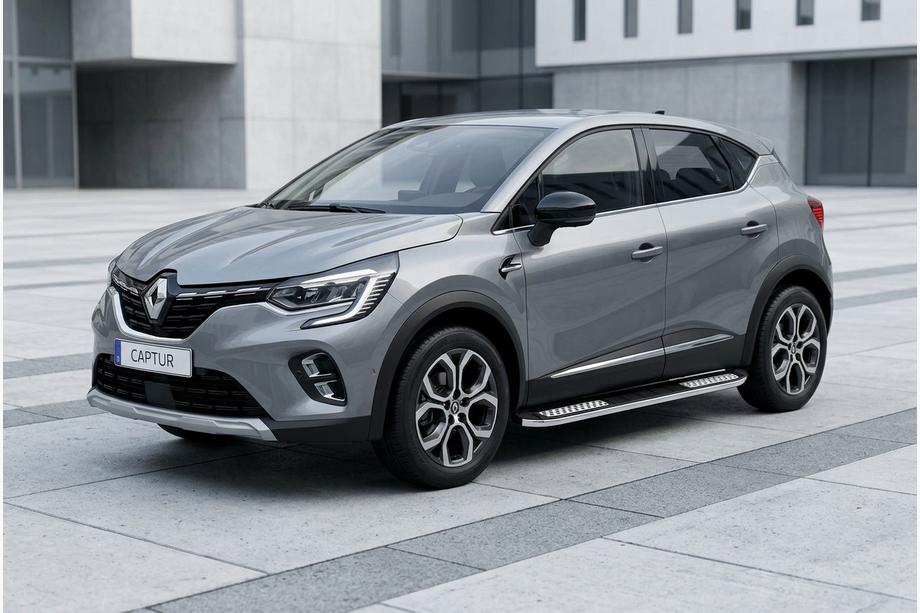 Renault Captur 2019– Sānu pakāpieni Tayga V2 (2 gab., alumīnijs) Image
