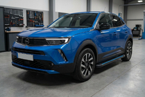 Opel Mokka 2021– Sānu pakāpieni Maya Blue (2 gab., alumīnijs) foto 1