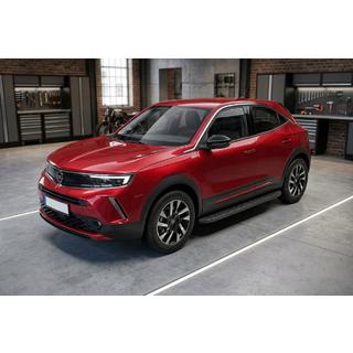 Sānu kāpšļi Tayga Black (2 gab., alumīnijs) Opel Mokka 2021– foto 1