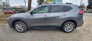 Nissan X-trail T32/Rogue 2014–2021 Jumta reliņi Skyport Grey foto 8