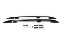 Nissan X-trail T32/Rogue 2014–2021 Jumta reliņi Skyport Black foto 2