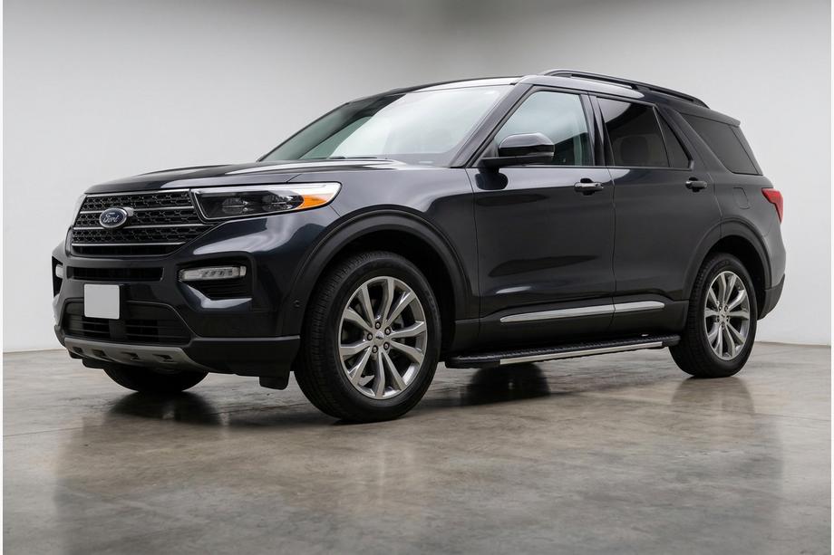 Ford Explorer 2019– Sānu pakāpieni Bosphorus Grey (2 gab., alumīnijs) Image