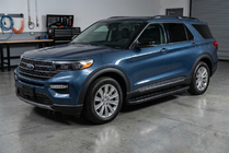 Ford Explorer 2019– Sānu pakāpieni Bosphorus Black (2 gab., alumīnijs) foto 1