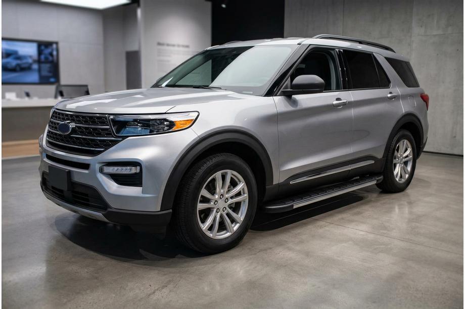 Ford Explorer 2019– Sānu sliekšņi Duru (2 gab., alumīnijs) Image