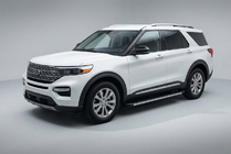 Ford Explorer 2019– Sānu pakāpieni Maya V1 (2 gab., alumīnijs) foto 1