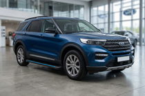 Ford Explorer 2019– Sānu pakāpieni Maya Blue (2 gab., alumīnijs) foto 1