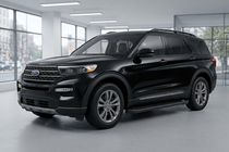 Ford Explorer 2019– Sānu sliekšņi Allmond Black (2 gab., alumīnijs) foto 1