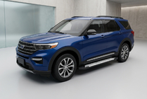 Ford Explorer 2019– Sānu pakāpieni Allmond Grey (2 gab., alumīnijs) foto 1
