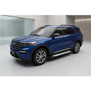 Sānu pakāpieni Allmond Grey (2 gab., alumīnijs) Ford Explorer 2019– foto 1