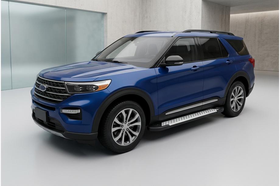 Ford Explorer 2019– Sānu pakāpieni Allmond Grey (2 gab., alumīnijs) Image