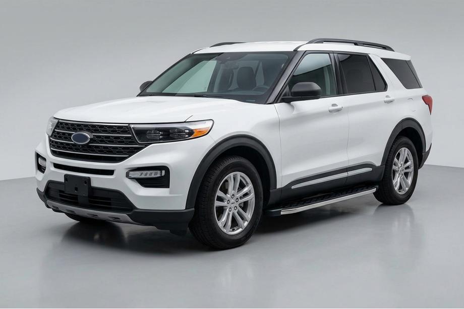 Ford Explorer 2019– Sānu pakāpieni BlackLine (2 gab., alumīnijs) Image