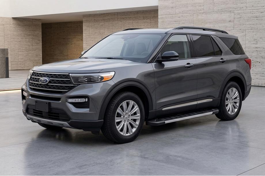 Ford Explorer 2019– Sānu pakāpieni RedLine (2 gab., alumīnijs) Image