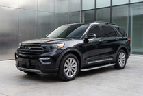 Ford Explorer 2019– Sānu sliekšņi Tayga Grey (2 gab., alumīnijs) foto 1