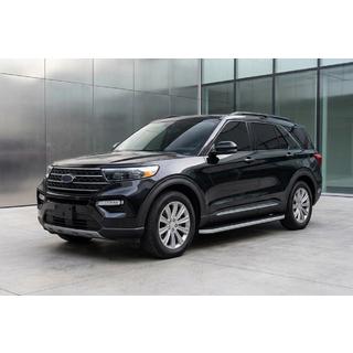 Sānu sliekšņi Tayga Grey (2 gab., alumīnijs) Ford Explorer 2019– foto 1