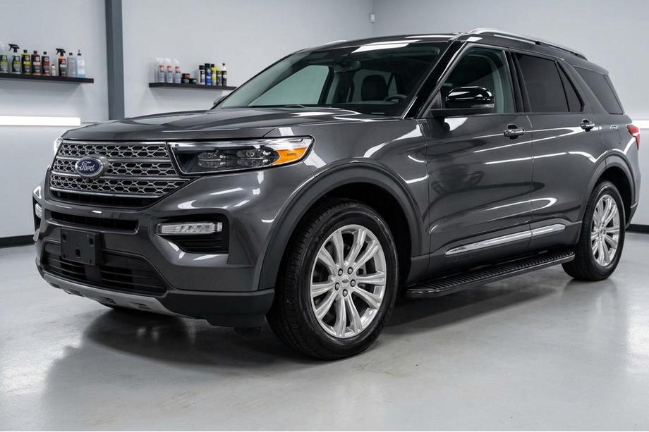 Ford Explorer 2019– Sānu kāpšļi Tayga Black (2 gab., alumīnijs) Image
