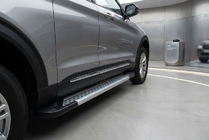 Ford Explorer 2019– Sānu pakāpieni Vision New Grey (2 gab., alumīnijs) foto 1