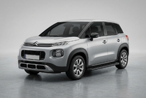 Citroen C-3 Aircross 2017–2024 Sānu sliekšņi Allmond Black (2 gab., alumīnijs) foto 1