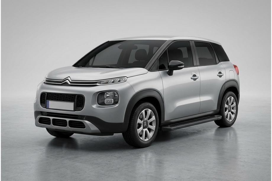Citroen C-3 Aircross 2017–2024 Sānu sliekšņi Allmond Black (2 gab., alumīnijs) Image