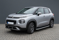 Citroen C-3 Aircross 2017–2024 Sānu sliekšņi Tayga Grey (2 gab., alumīnijs) foto 1
