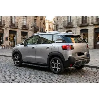 Sānu kāpšļi Tayga Black (2 gab., alumīnijs) foto 1
