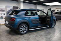 Citroen Cactus 2014–2020 Sānu sliekšņi Tayga Grey (2 gab., alumīnijs) foto 1